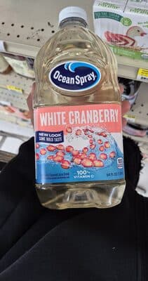 White Cranberry Flavord Juice Drink
