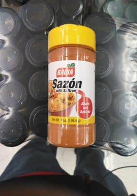 Sazon With Saffron