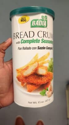 Bread Crumbs With Complete Seasoning