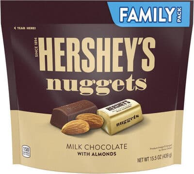 Hershey's Nuggets - Milk Chocolate with Almonds