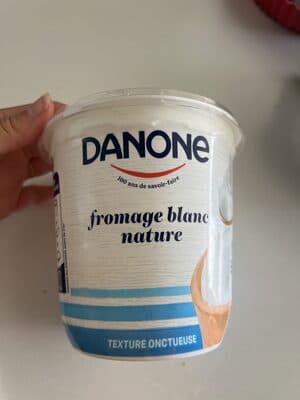 Le fromage Blanc nature
