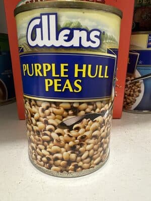 Packed From Fresh Shelled Purple Hull Peas