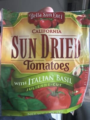 Sun Dried Tomatoes With Italian Basil