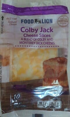 Colby Jack Cheese Slices