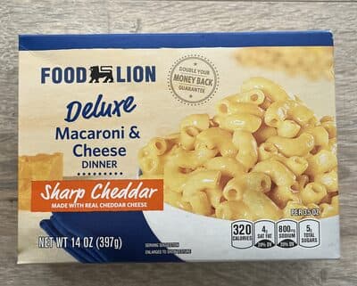 Deluxe macaroni & cheese dinner