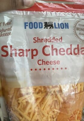 Sharp cheddar cheese
