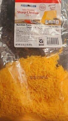 Fancy Shredded Sharp Cheddar Cheese