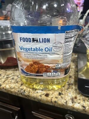 Pure Vegetable Oil