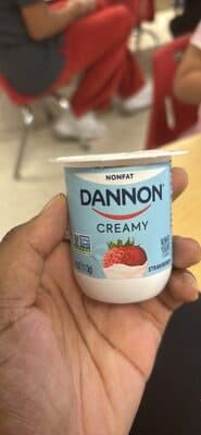 NONFAT CREAMY STRAWBERRY YOGURT