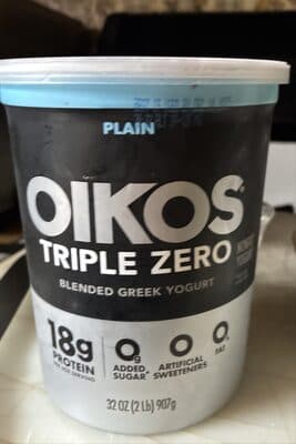 Plain Triple Zero Blended Greek Yogurt