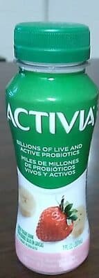 Probiotic Yogurt Drink Strawberry Banana