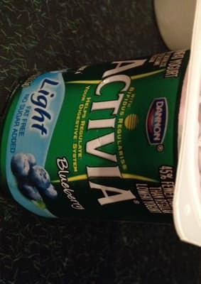 Activia light blueberry