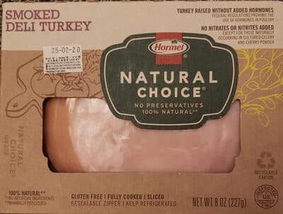 Smoked deli Turkey