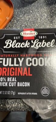 Fully Cooked Original Thick Cut Bacon