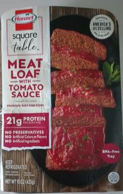 Homestyle Meatloaf With Tomato Sauce
