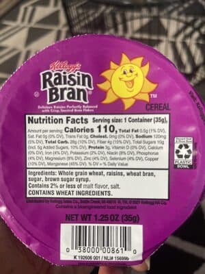 Crisp, toasted bran flakes