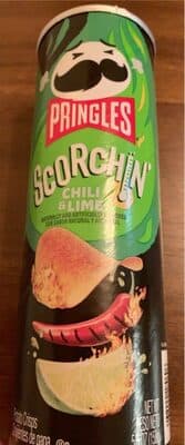 Pringles scorchin chili lime large imp