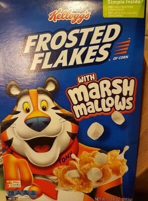 Frosted Flakes with Marshmallows
