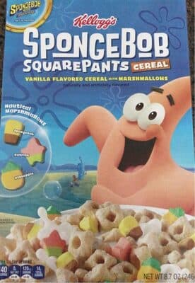 Spongebob Squatepants Cereal