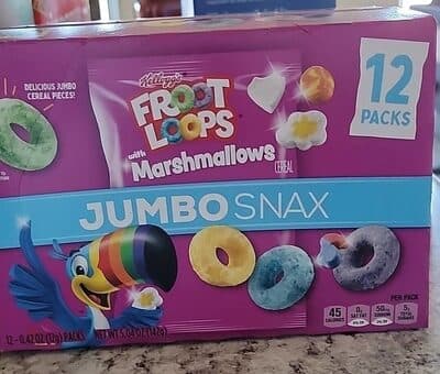 Froot Loops Jumbo Snacks