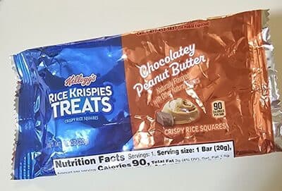 Chocolatey Peanut Butter Rice Krispies Treats