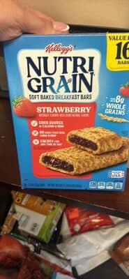 Nutri Grain Strawberry Breakfast Bars