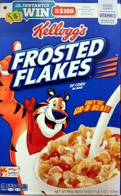 Of corn cereal
