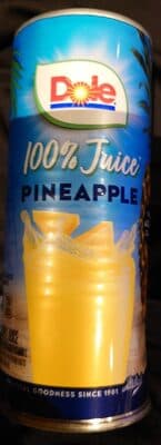 100% Juice Pineapple