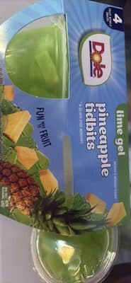 pineapple tidbits lime gel