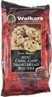 Shortbread mini rounds chocolate chip