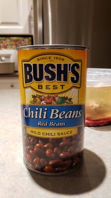 Red Chili Beans In Chili Sauce, Mild Sauce
