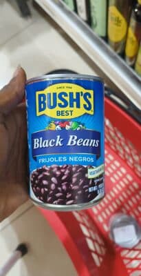 Prepared Black Beans