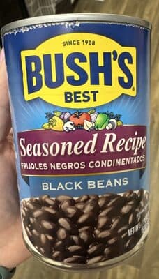 Seasoned Recipe Black Beans