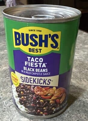 Taco Fiesta Black Beans in a Mild Chipotle Sauce