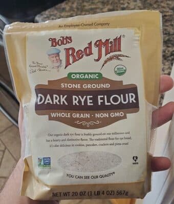 Organic Dark Rye Flour