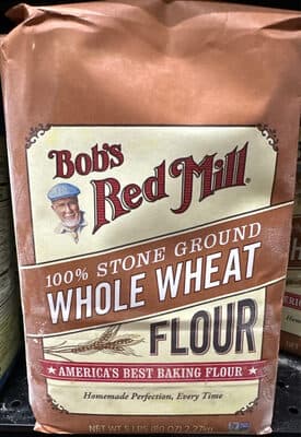 100% Stone Ground Whole Wheat Flour imp