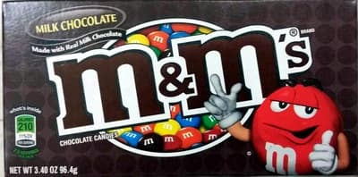 Chocolate candies, milk chocolate