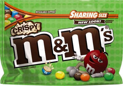 Crispy chocolate candies, crispy