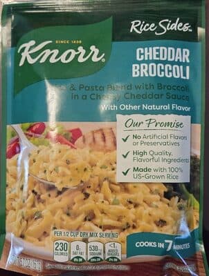 Rice Sides Cheddar & Broccoli Rice & Pasta Blend