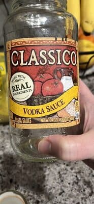 Vodka Sauce Pasta Sauce