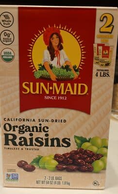 Organic Raisins
