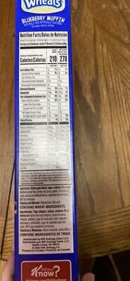 Frosted Mini Wheats Blueberry Muffin