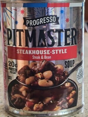 Steakhouse-Style Steak & Bean Soup