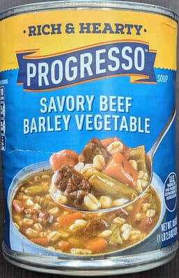 Savory Beef Barley Vegetable
