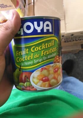 Fruit Cocktail In Heavy Syrup