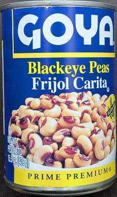 Goya, premium blackeye peas, frijol carita
