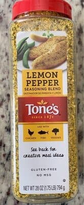 Lemon Pepper Seasoning Blend