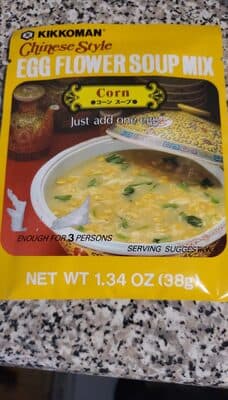 Egg Flower Soup Mix Corn