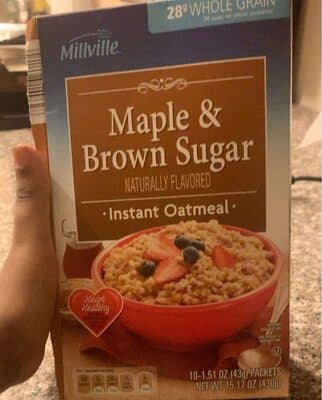 Maple & brown sugar