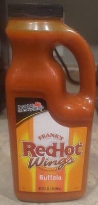 Hot buffalo wings sauce wing marinade